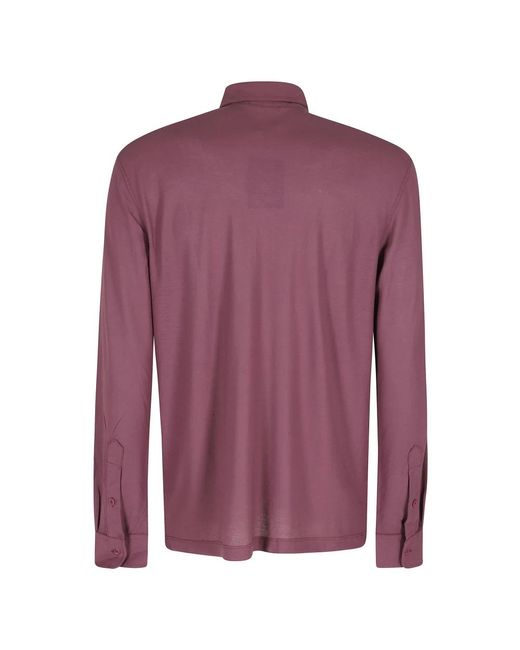 KIRED Positano Polo in het Purple voor heren