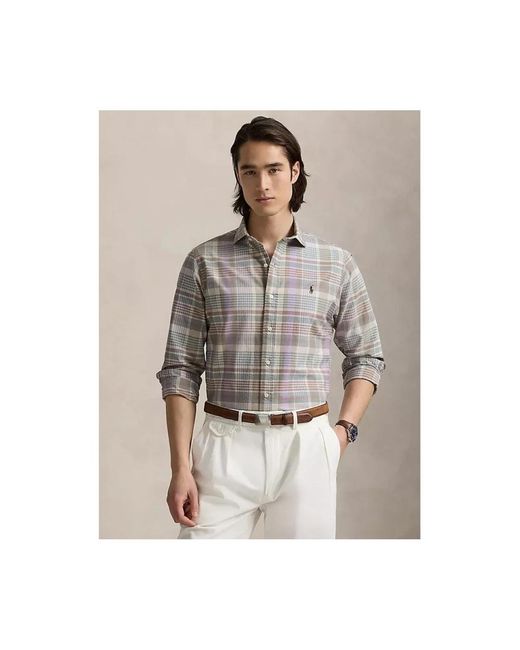 Polo Ralph Lauren Gray Casual Shirts for men