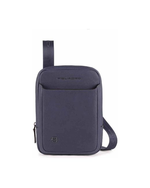 Piquadro Blue Messenger Bags for men