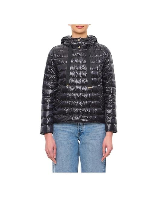 Herno Black Winter Jackets