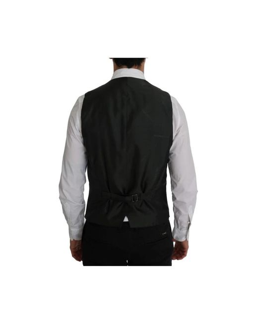 Suits > suit vests Dolce & Gabbana pour homme en coloris Black