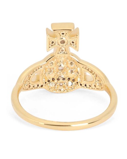 Vivienne Westwood Little Orb Ring in het Metallic