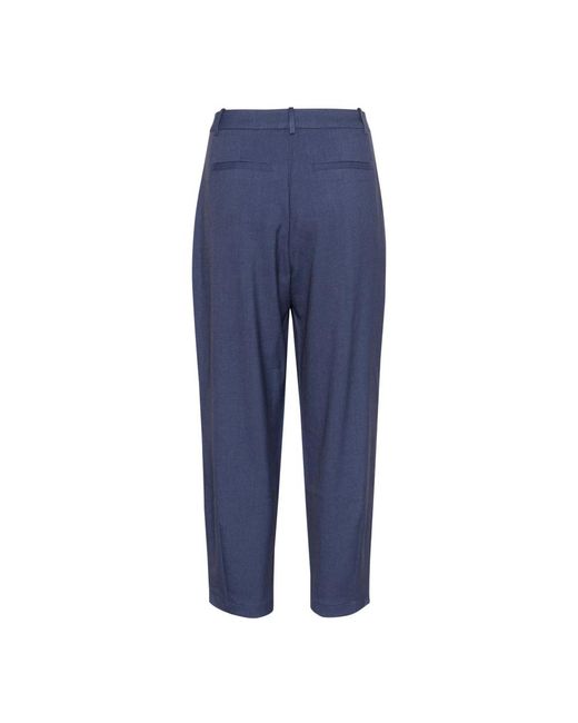 Kaffe Blue Cropped Trousers