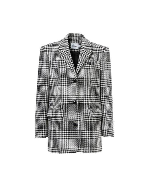 Self-Portrait Blazers in het Gray