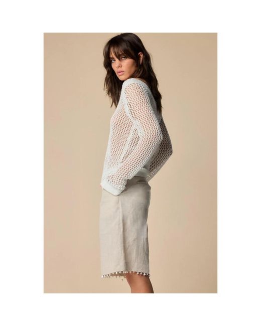 Kocca V-Neck Knitwear in het Gray