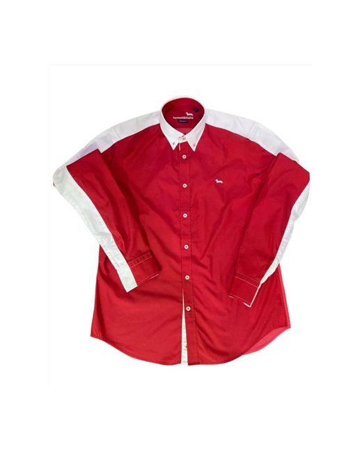 Harmont & Blaine Red Casual Shirts for men