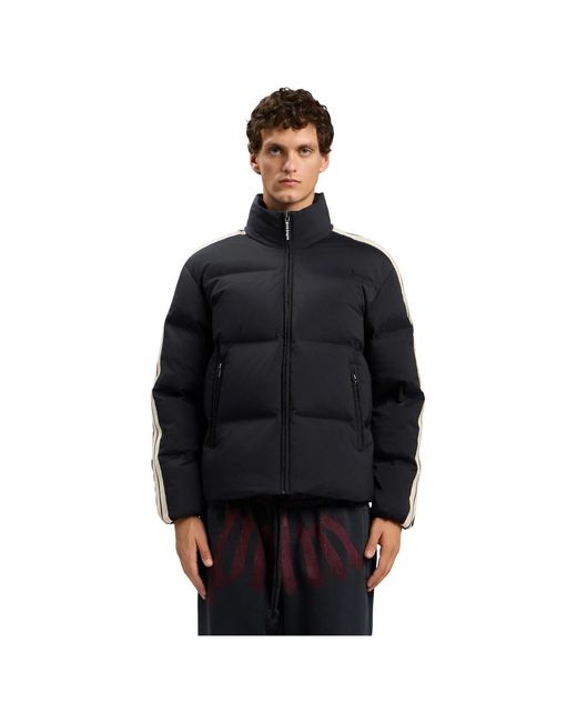 Palm Angels Classic Logo Track Down Jacket in het Black voor heren