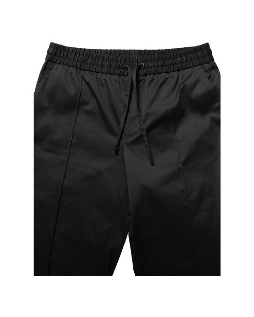 Dolce & Gabbana Black Sweatpants for men