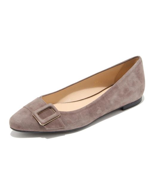 Tod's Natural Ballerina Shoes