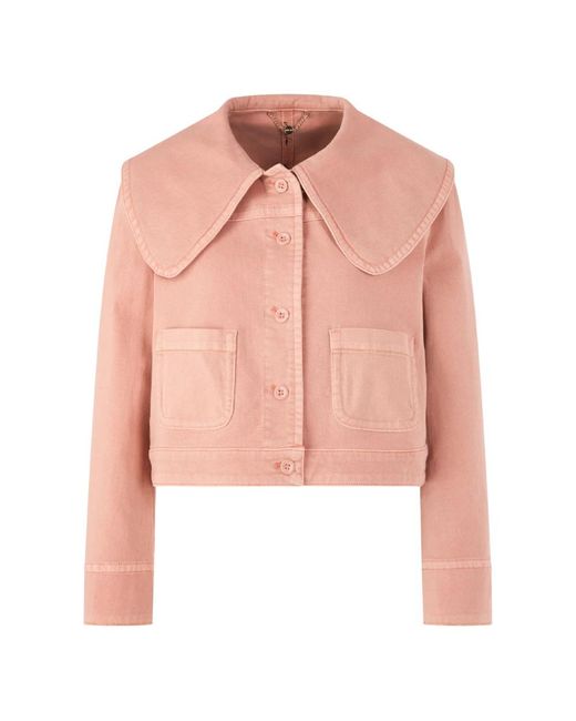 Marc Cain Pink Denim Jackets