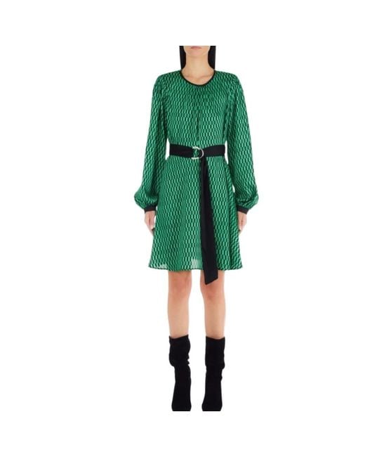 Liu Jo Green Short Dresses