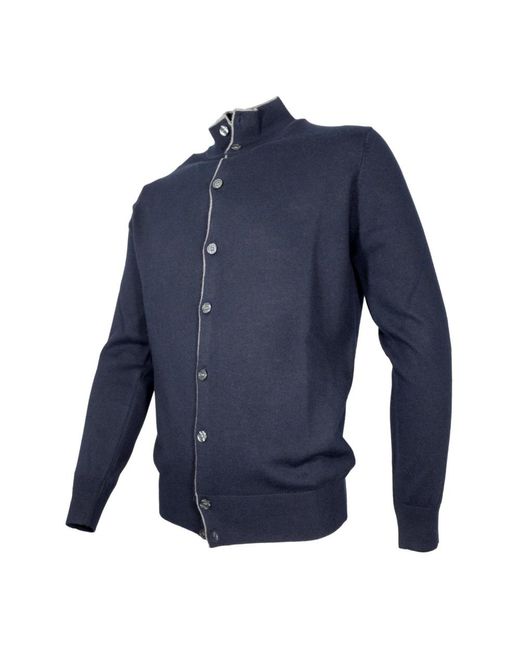 Cashmere Company Blue Cardigans for men