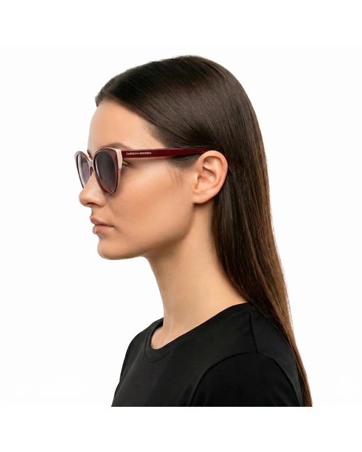 Carolina Herrera Brown Sunglasses