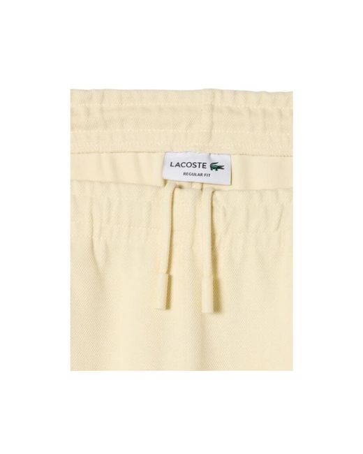 Lacoste Natural Sweatpants for men