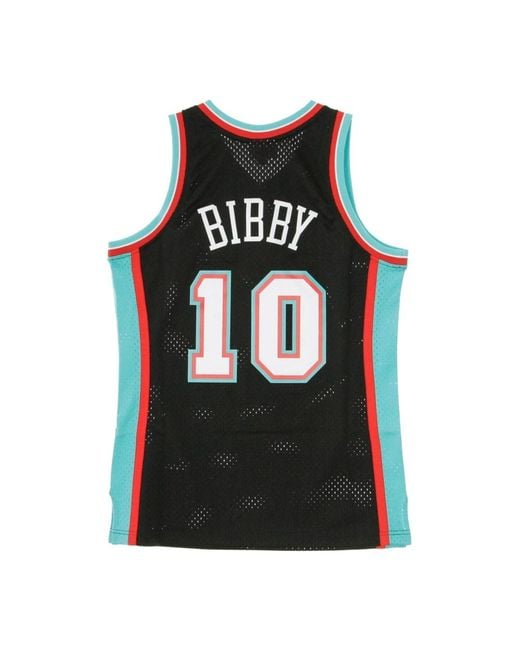 Mitchell & Ness Fitness ,Zwart ,Vintage Nba Swingman Jersey Mike Bibby in het Black voor heren