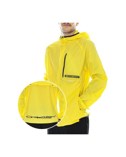 Oakley Definition Patch Packable Jacket in Yellow für Herren