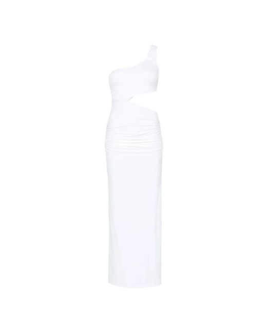 Fisico White Maxi Dresses
