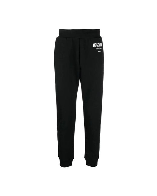 Moschino Black Sweatpants for men