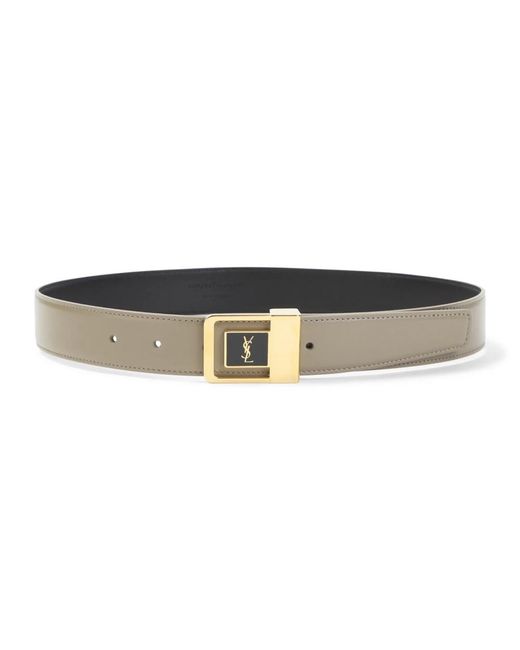 Saint Laurent La 66 Buckle Belt in het Multicolor
