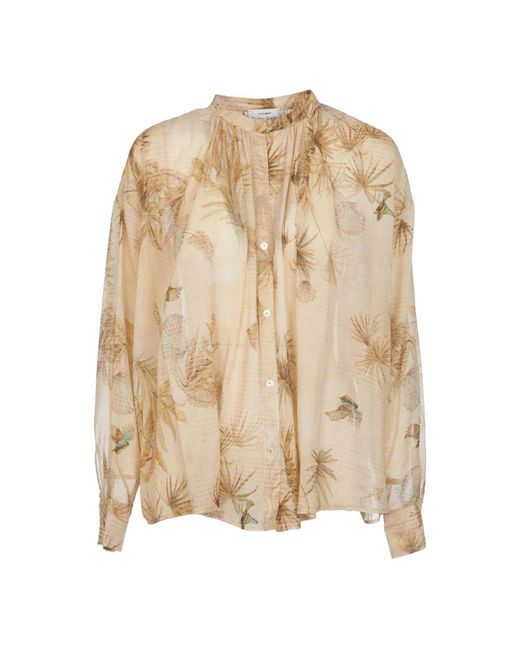 Shirts di Forte Forte in Natural
