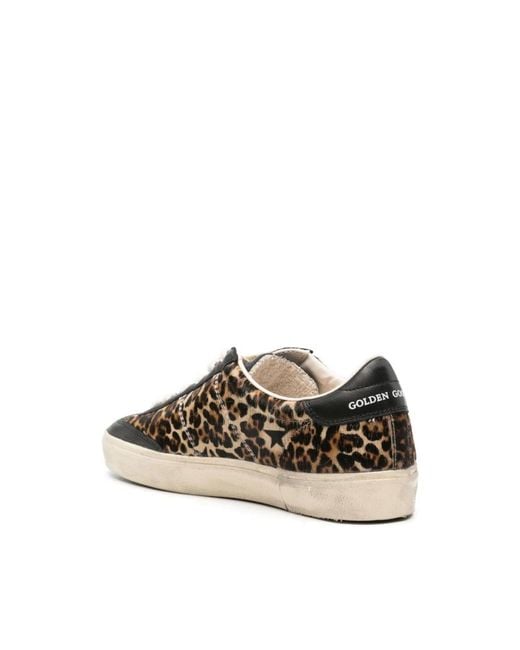 Golden Goose Deluxe Brand Brown Sneakers