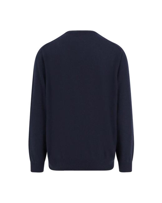 Loro Piana Blue Cashmere Knitwear for men