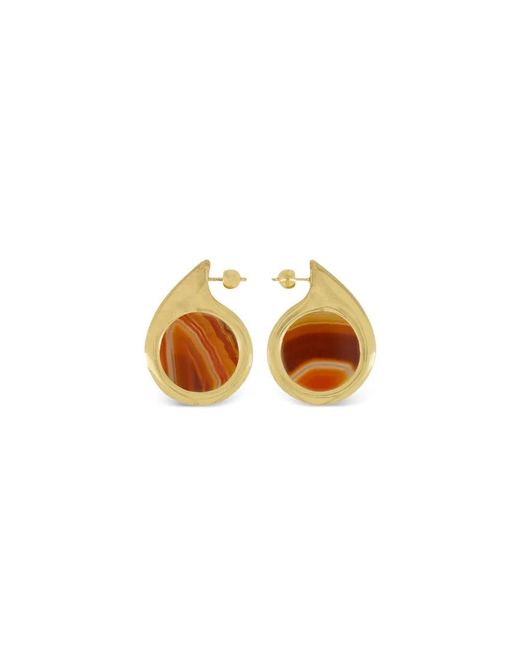 Earrings Panconesi de color Metallic