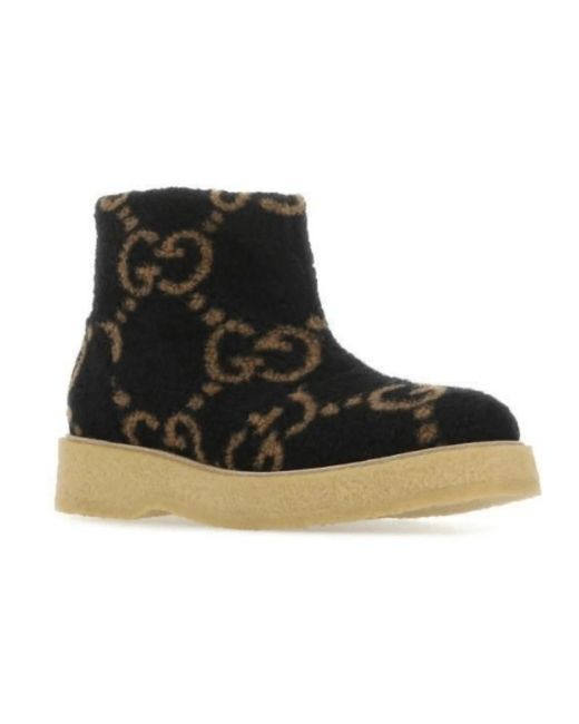 Gucci Black Ankle Boots