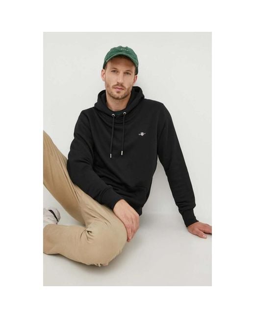 Gant Hoodies in het Black voor heren