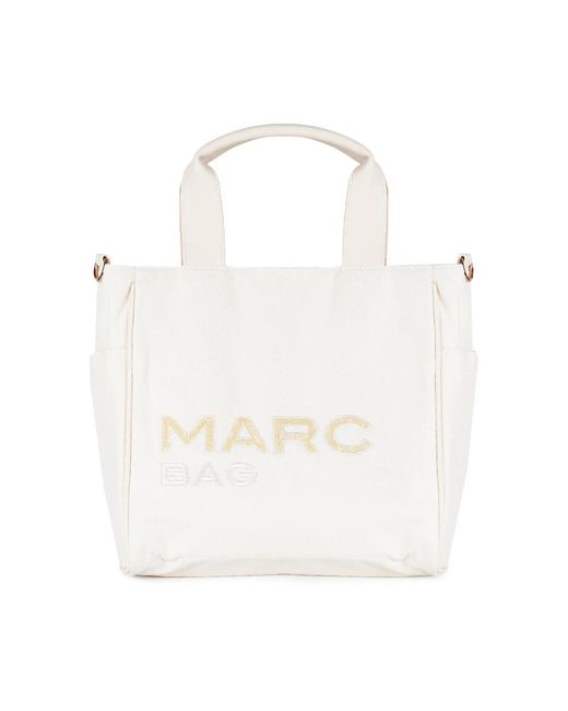 Marc Ellis White Tote Bags