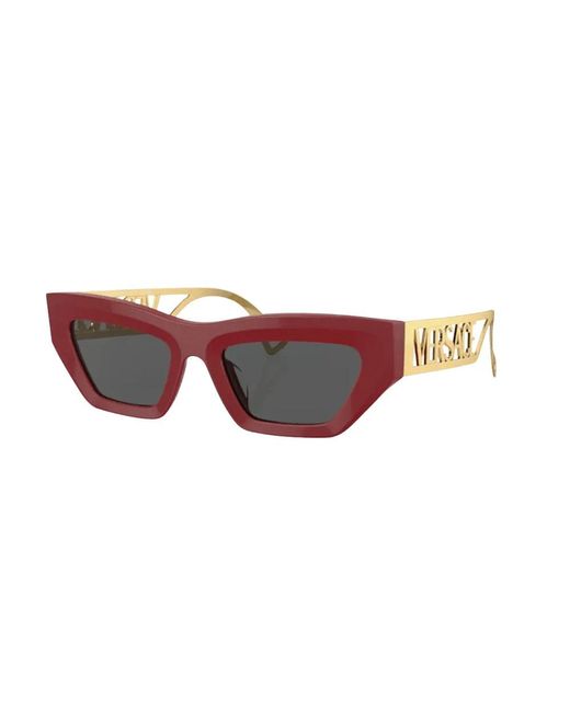 Versace Red Sunglasses