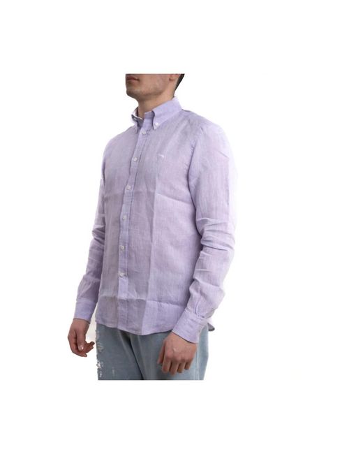 Harmont & Blaine Purple Casual Shirts for men