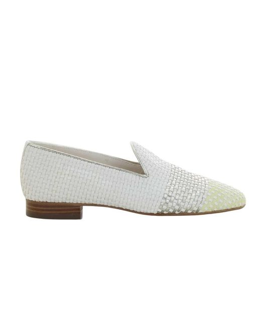 Pertini Schoenen ,Wit ,Gele Damesschoenen Stijlvol Model in het White