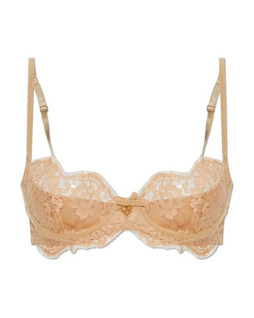 DSquared² Ondergoed ,Katoen Kanten Bh in het Natural