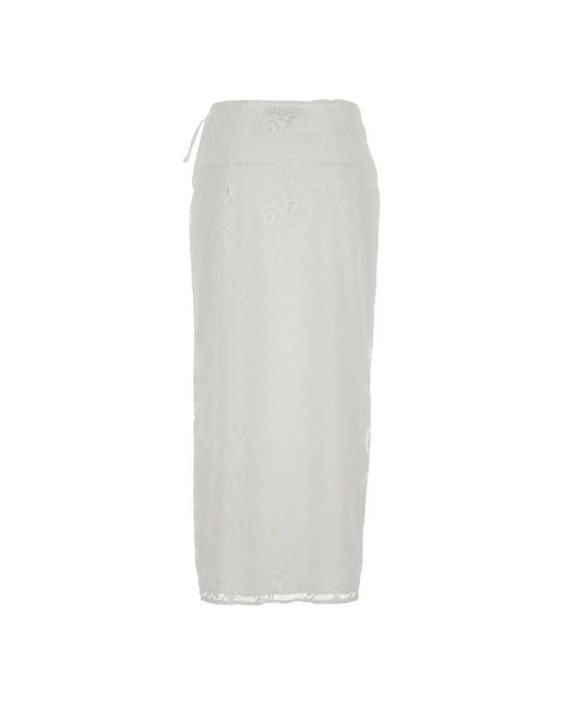MSGM Maxi Rok in het White