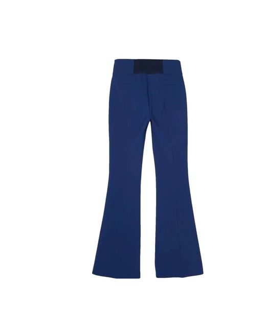 Blugirl Blumarine Blue Wide trousers