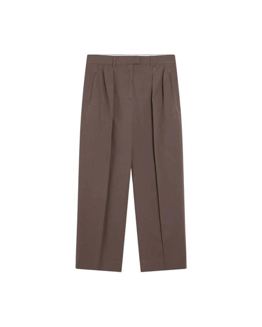 The Row Brown Wide Trousers