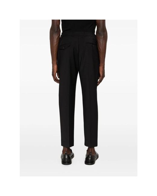 BE ABLE Black Slim-Fit Trousers for men
