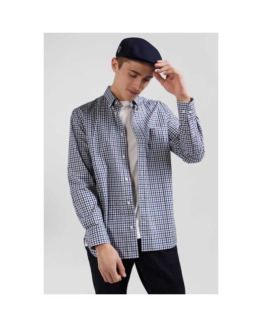 Eden Park Blue Casual Shirts for men