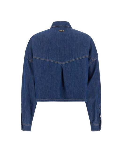 Versace Blue Shirts