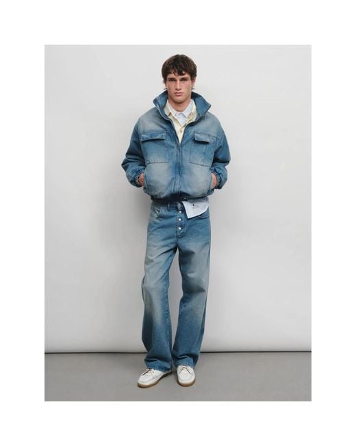 Carrera Blue Wide Jeans for men