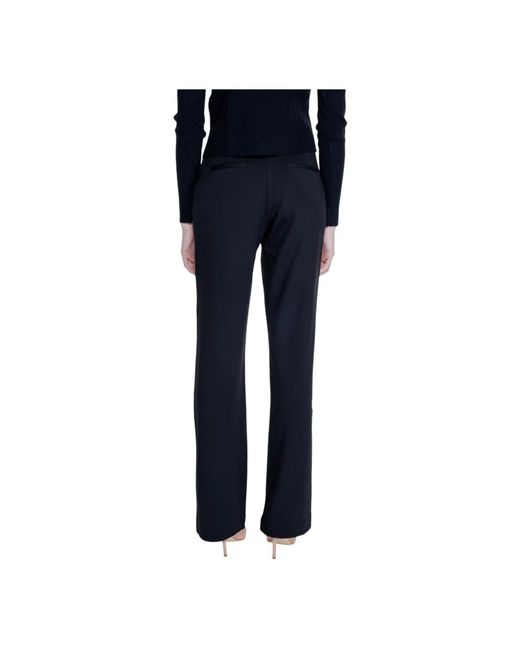 Guess Blue Straight Trousers