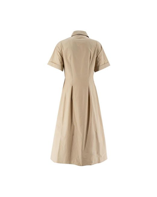 Shirt Dresses Antonelli de color Natural