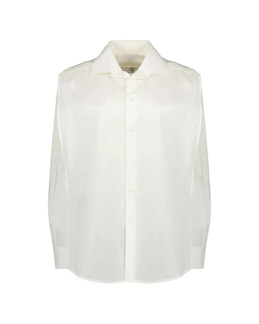 MM6 by Maison Margiela White Shirts
