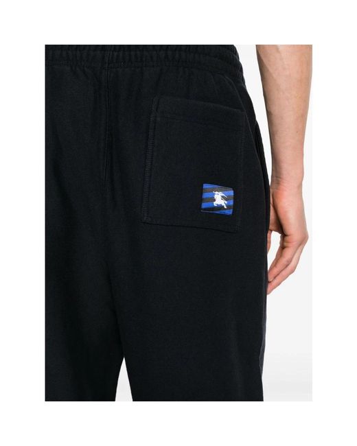 Sweatpants Burberry de hombre de color Black