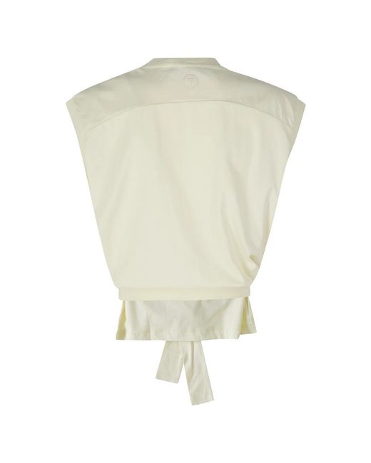 Tela Natural Sleeveless Tops