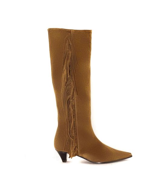 Roberto Festa Brown Heeled Boots