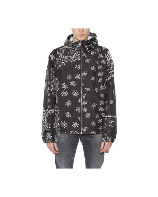 Khrisjoy Jassen ,Zwart ,Hooded Windbreaker in het Black