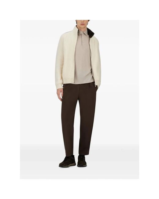 Cardigans Herno de hombre de color White