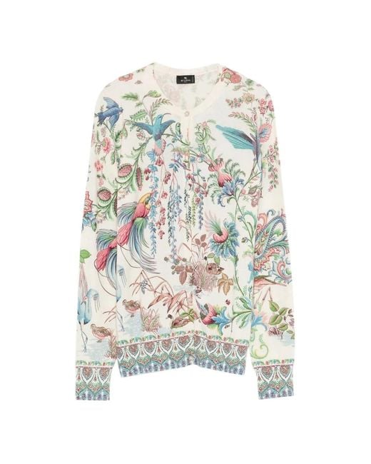 Cardigans Etro en coloris Multicolor